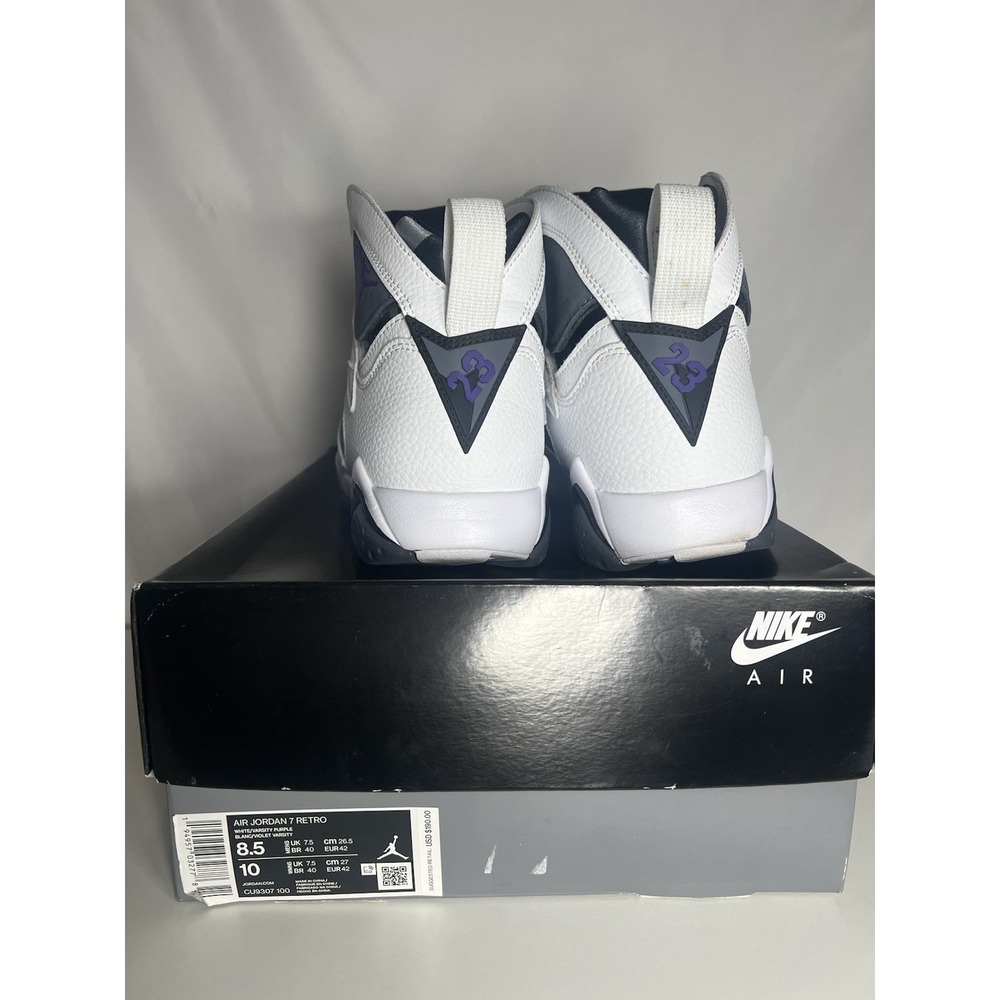 Nike Air Jordan 7 Retro "Flint" 2021 Mens Sz 8.5 CU9307-100 sneakers Shoes - Picture 15 of 16
